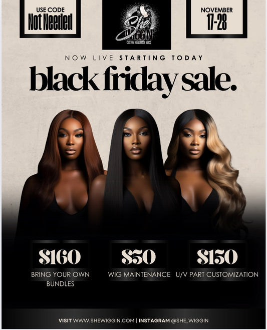 2025 BLACK FRIDAY SALE